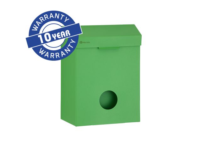 MERIDA STELLA GREEN LINE sanitary disposal bin with the sanitary bags container 4.4 l, green